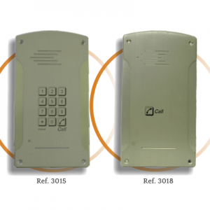 Panphone analógico de empotrar